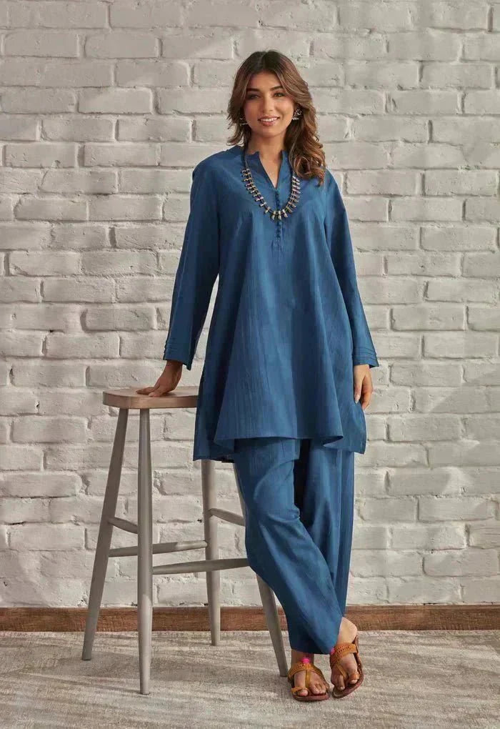 Indigo Ease Co-ord Set