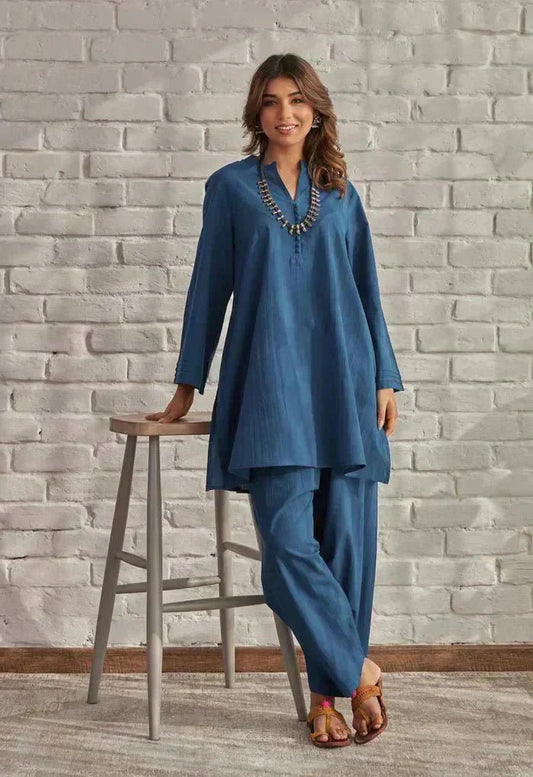 Indigo Ease Co-ord Set